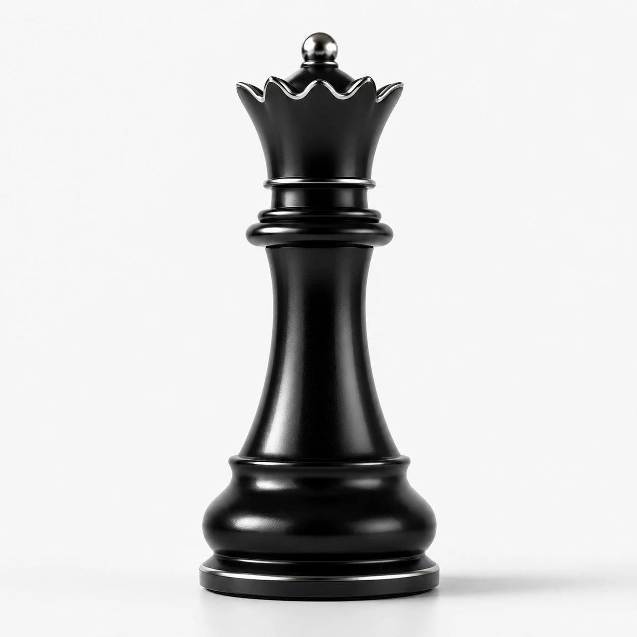 Black queen chess piece representing finance transformation